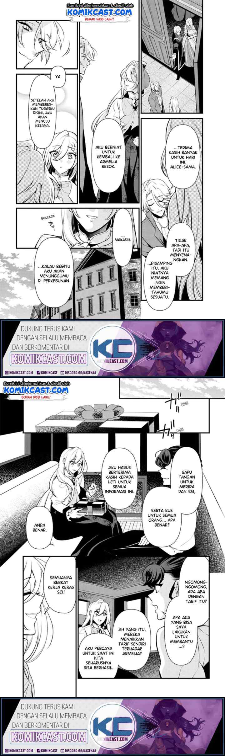 Koushaku Reijou no Tashinami chapter 53 halaman 10