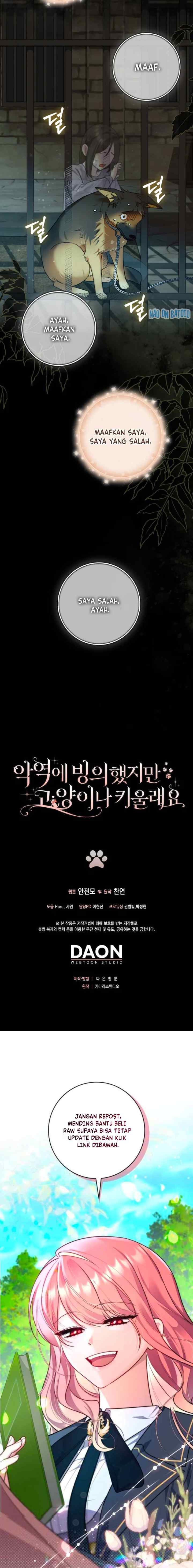 Even Though I Transmigrated as a Villainess, I'd Rather Raise a Cat chapter 30 halaman 14