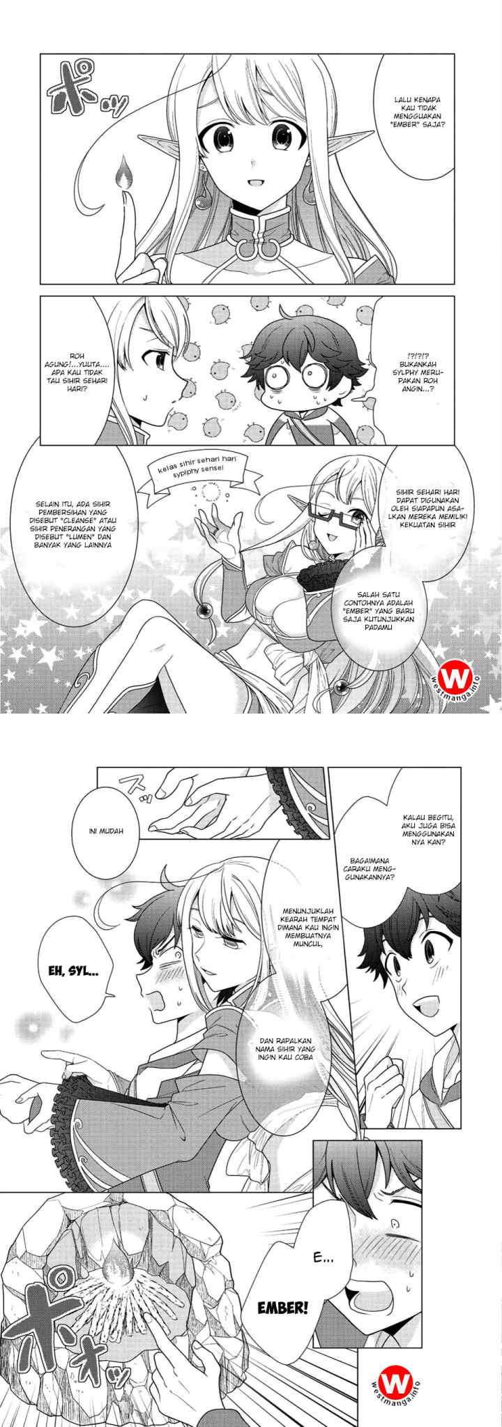 Seirei-tachi no Rakuen to Risou no Isekai Seikatsu chapter 2 halaman 8