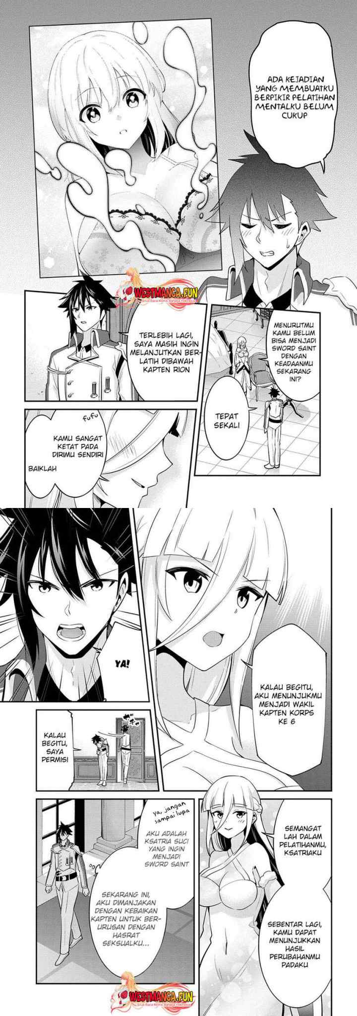 Seikishi ni Natta kedo Danchou no Oppai ga Sugosugite Kokoro ga Kiyomerarenai chapter 26 halaman 9