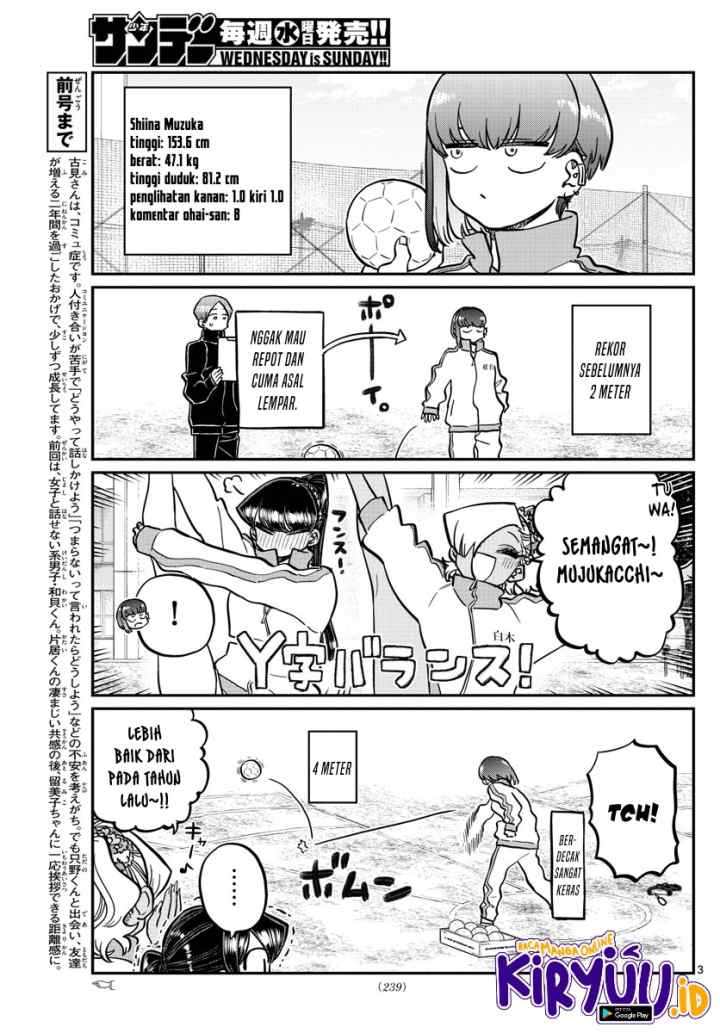 Komi-san wa Komyushou Desu chapter 346 halaman 4