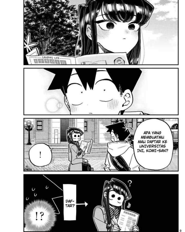 Komi-san wa Komyushou Desu chapter 348 halaman 9