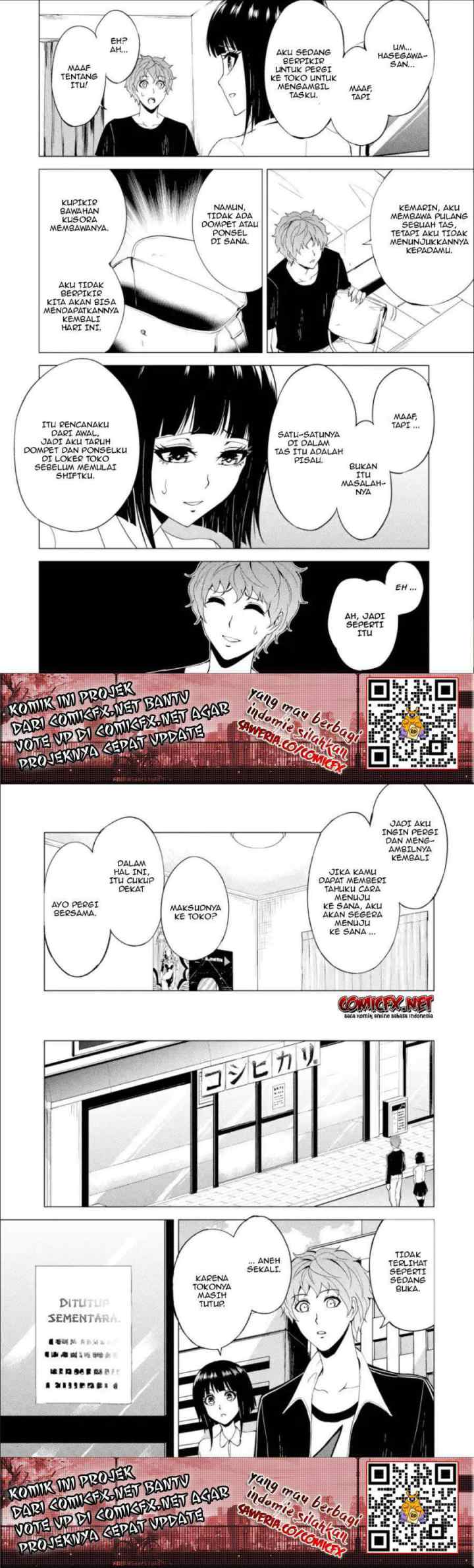Ore no Genjitsu wa Renai Game?? ka to Omottara Inochigake no Game datta chapter 26.2 halaman 9