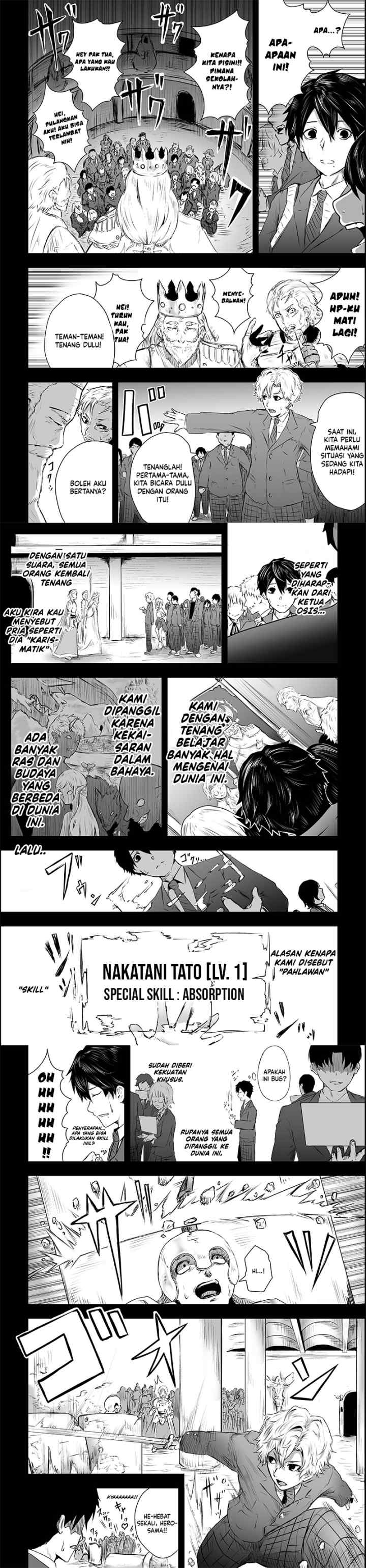 Ore dake Fuguu Skill no Isekai Shoukan Hangyakuki chapter 1 halaman 5