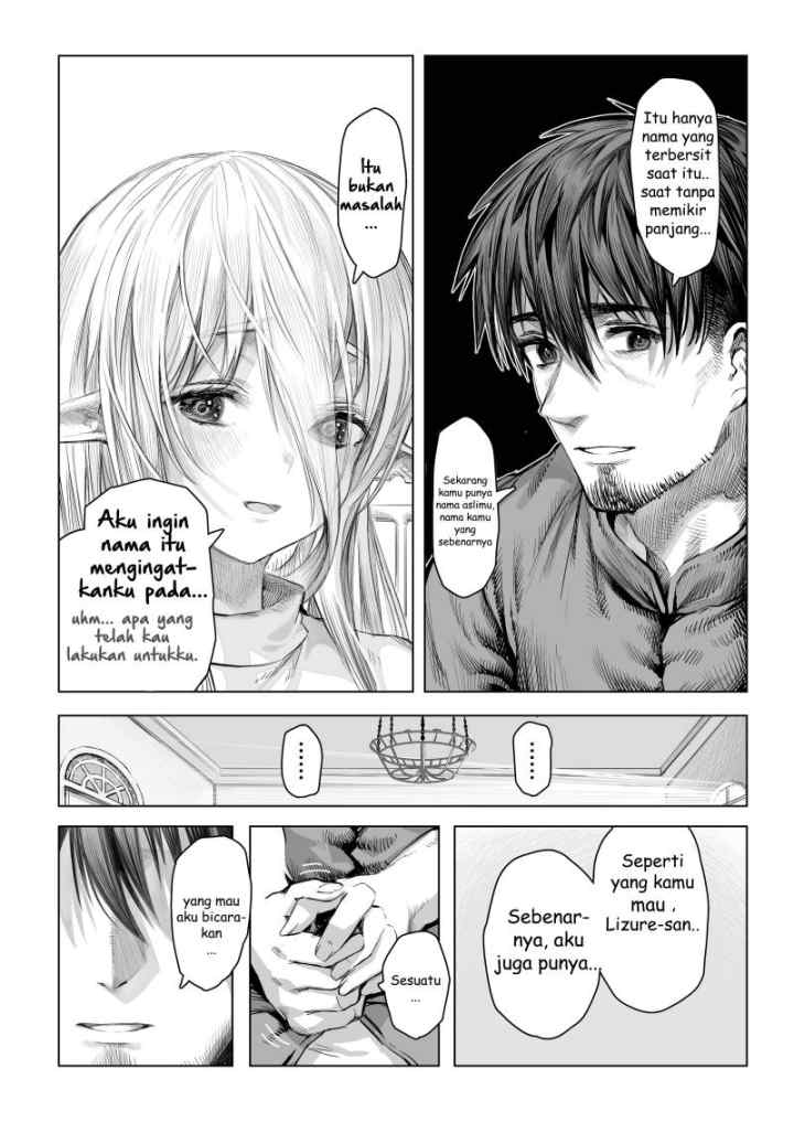 Boroboro no Elf-san o shiawaseni suru kusuri uri-san chapter 64 halaman 10