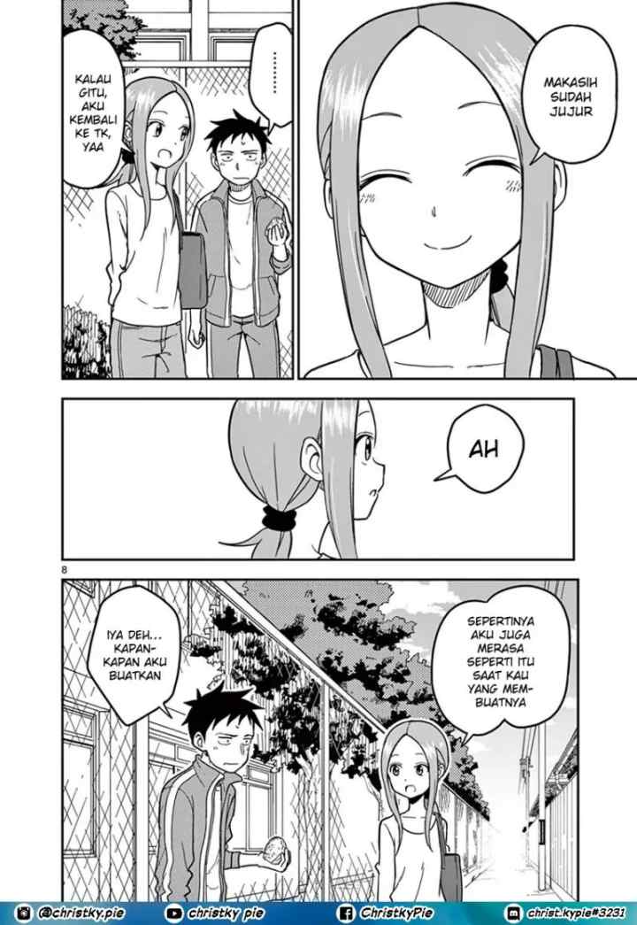 Karakai Jouzu no (Moto) Takagi-san chapter 136 halaman 8