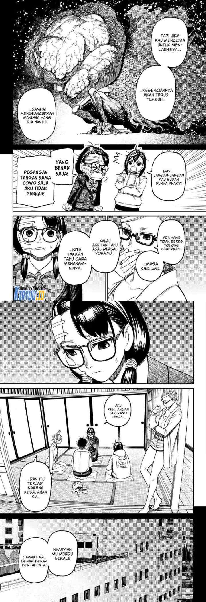 DANDADAN chapter 124 halaman 4