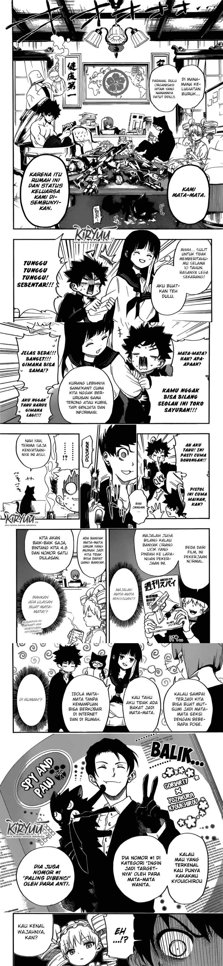 Mission: Yozakura Family chapter 1 halaman 8