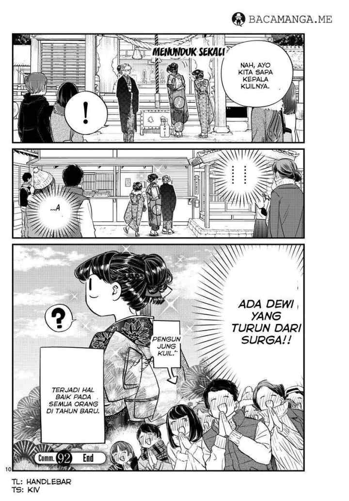 Komi-san wa Komyushou Desu chapter 92 halaman 10