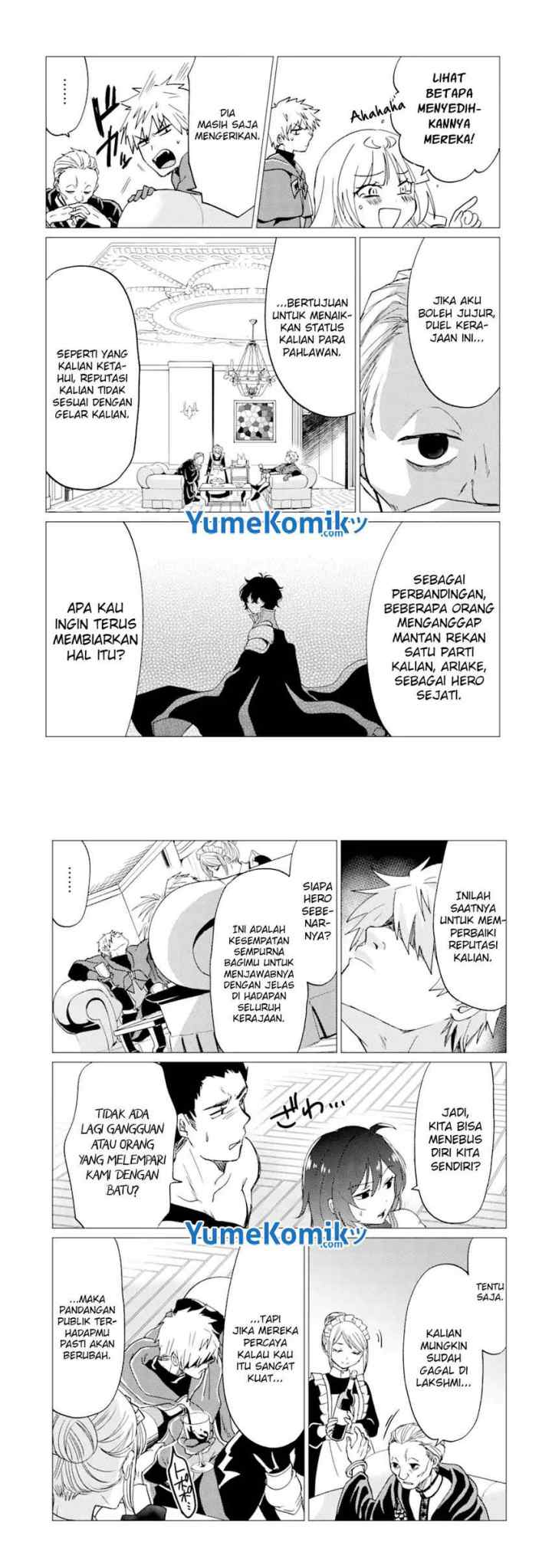 Yuusha Party wo Tsuihou sareta Ore daga, Ore kara Sudattekureta you de Ureshii. ……nanode Dai Seijo, Omae ni Ottekorarete wa Komaru no daga? chapter 24 halaman 8