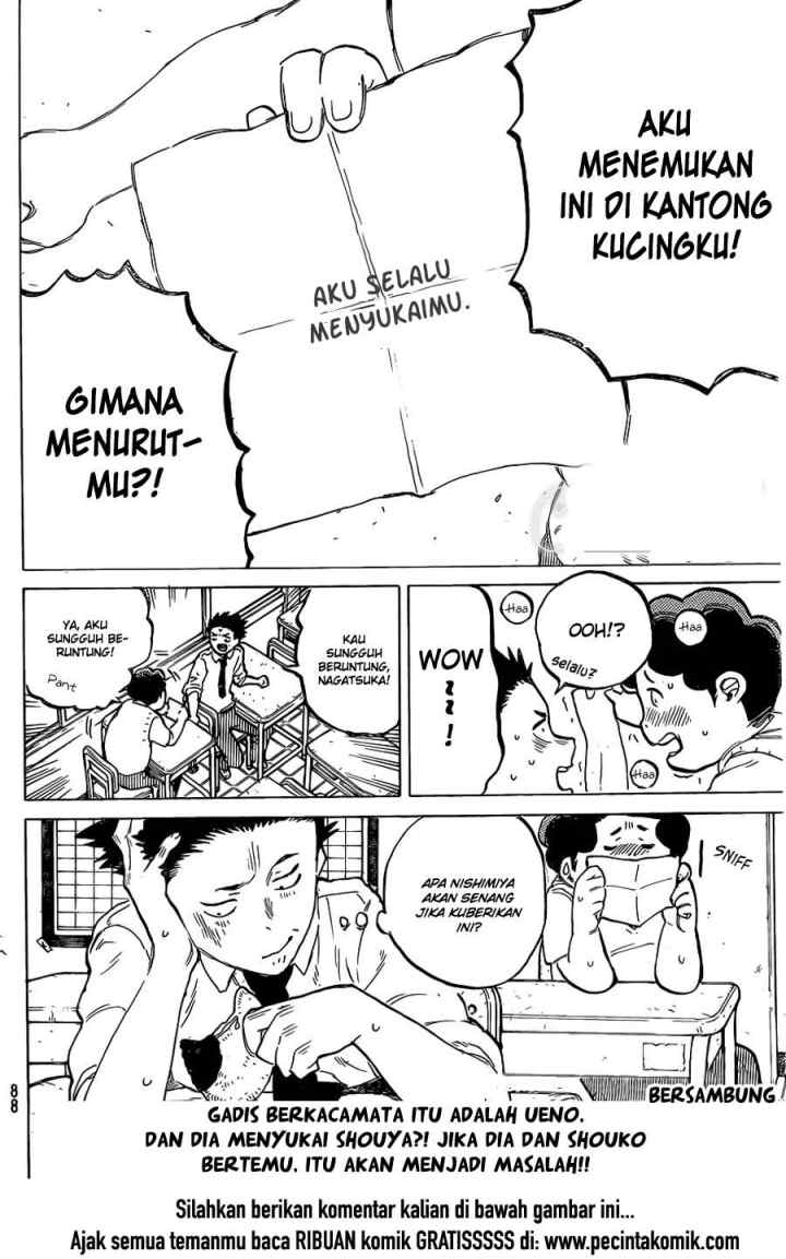 Koe no Katachi chapter 19 halaman 11