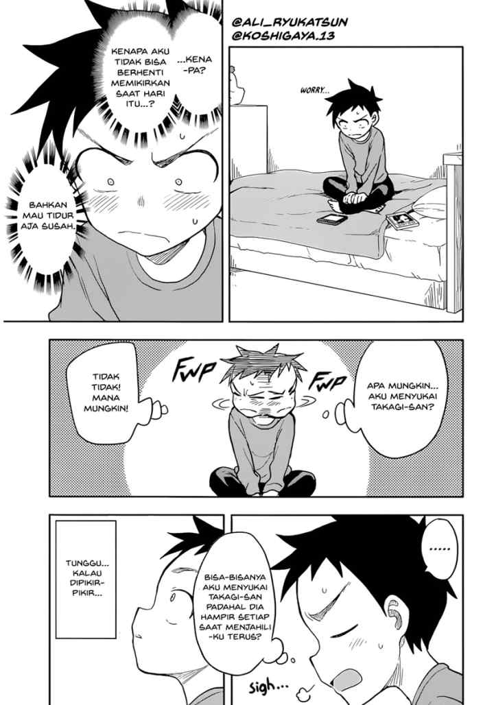 Karakai Jouzu no Takagi-san chapter 158 halaman 4