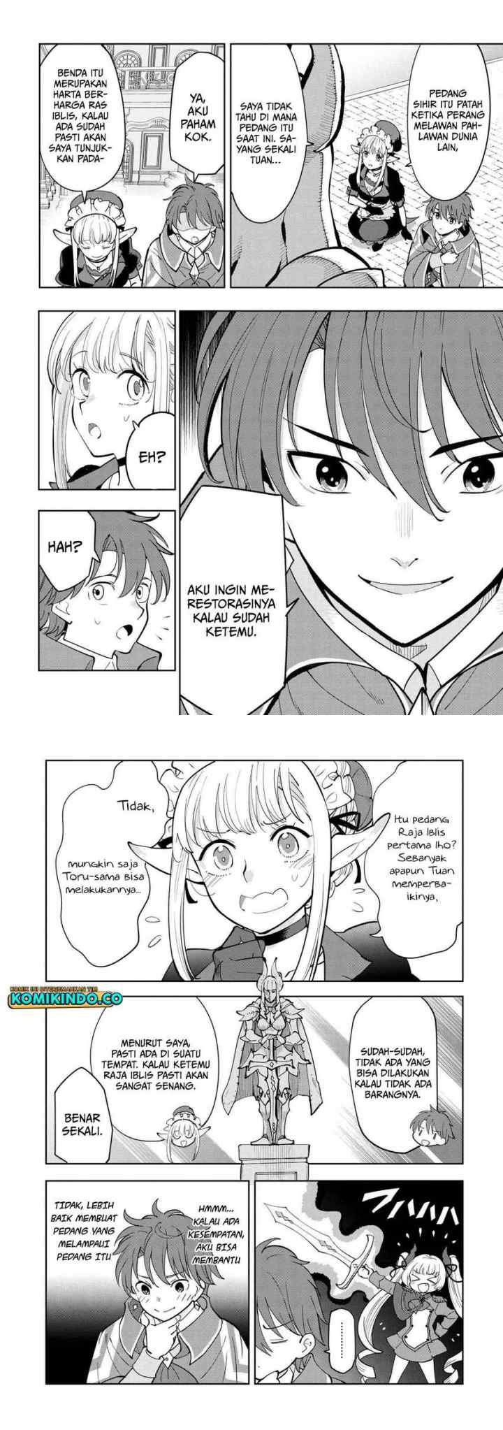 Souzou Renkinjutsushi Wa Jiyuu wo Ouka Suru Kokyou wo Tsuihou Saretara, Maou No Ohizamoto De Chouzetsu Kouka No Magic Item Zukuri Houdai Ni Narimashita chapter 6.2 halaman 4