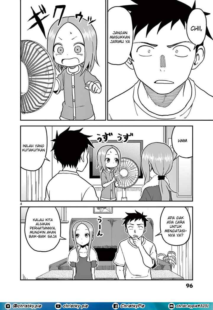 Karakai Jouzu no (Moto) Takagi-san chapter 104 halaman 4