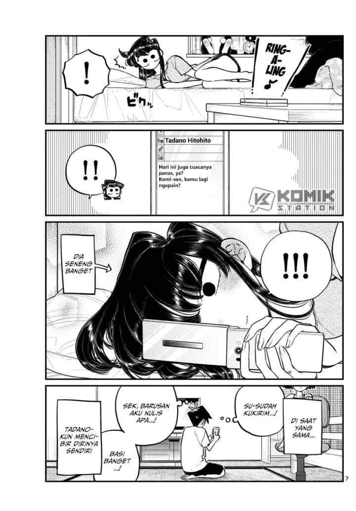 Komi-san wa Komyushou Desu chapter 178 halaman 8