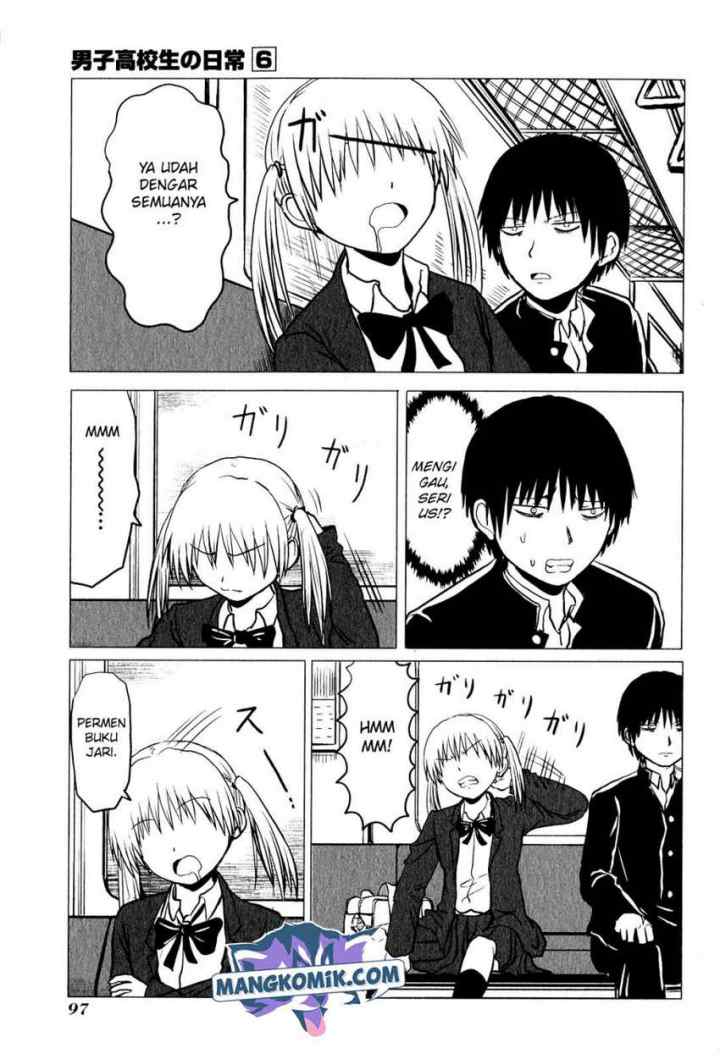 Danshi Koukousei no Nichijou chapter 93 halaman 6