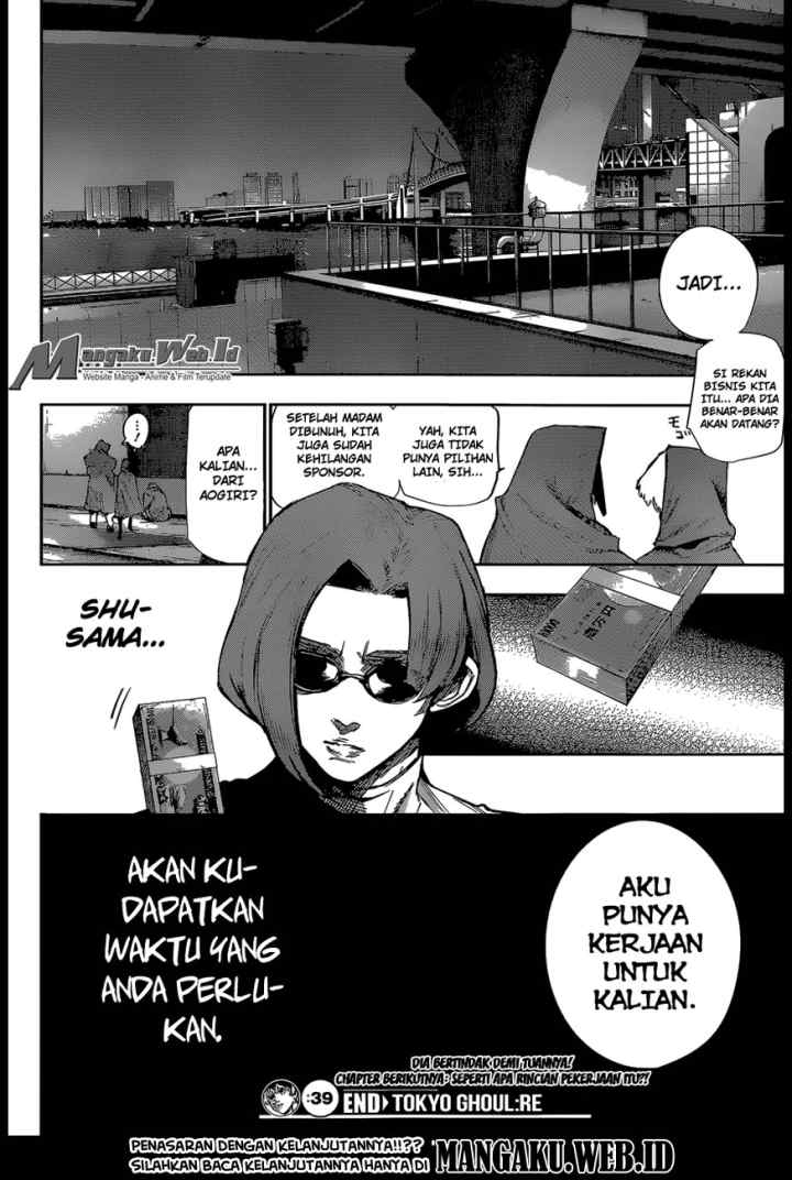 Tokyo Ghoul re chapter 39 halaman 19