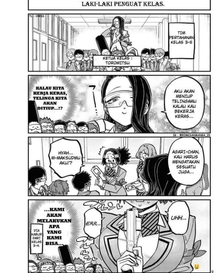 Komi-san wa Komyushou Desu chapter 333.1 halaman 9