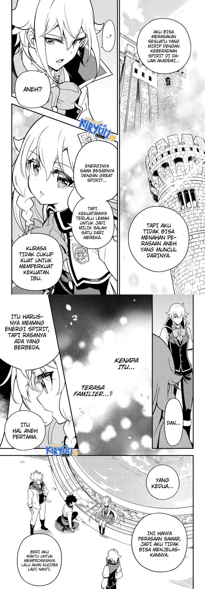Chichi wa Eiyuu Haha wa Seirei Musume no Watashi wa Tenseisha chapter 42 halaman 5