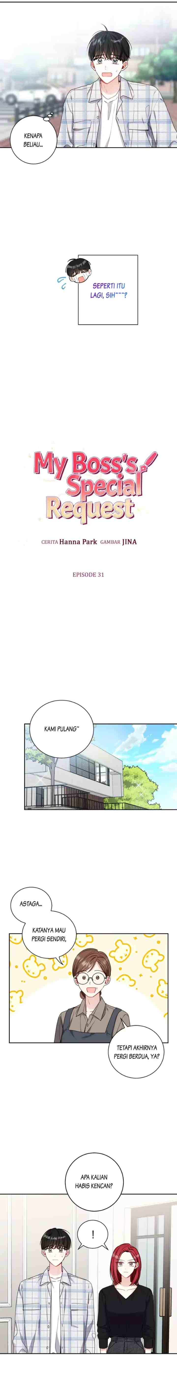 My Boss's Special Request chapter 31 halaman 7