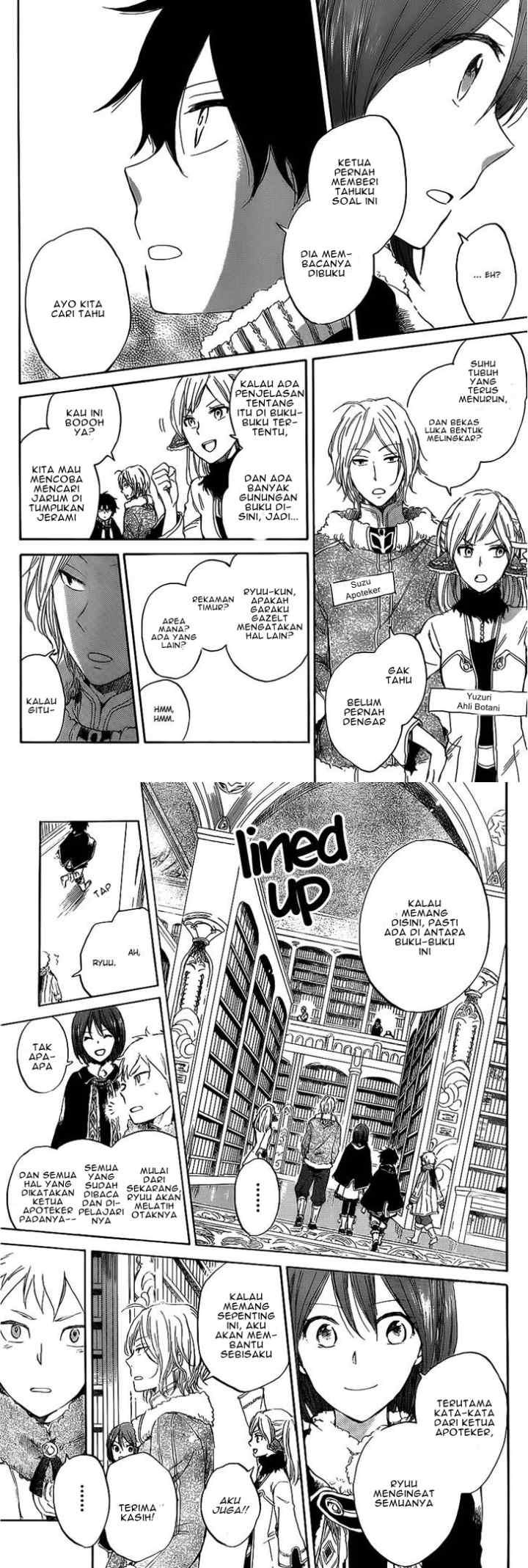 Akagami no Shirayukihime chapter 35 halaman 11