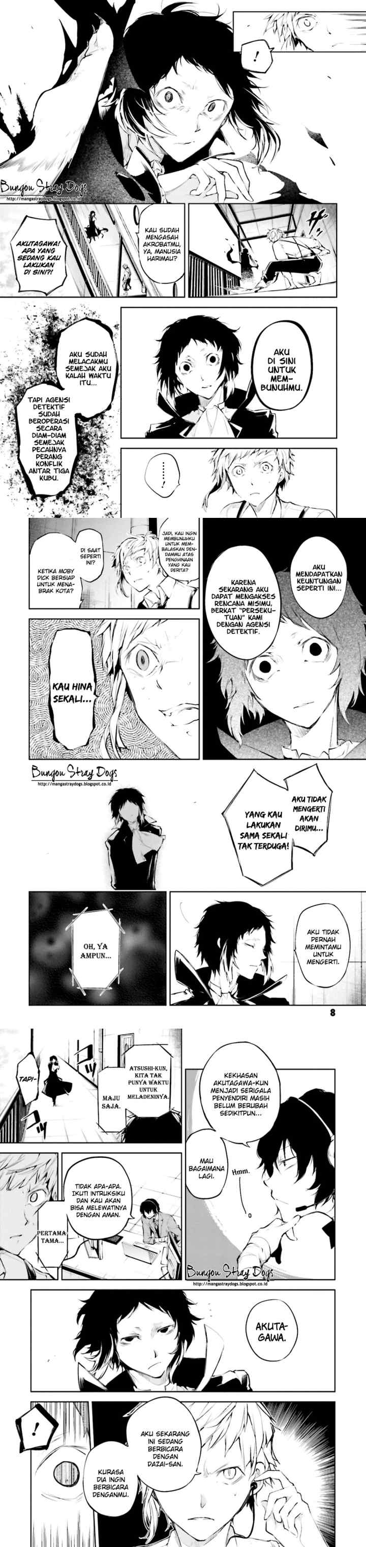 Bungou Stray Dogs chapter 34 halaman 4