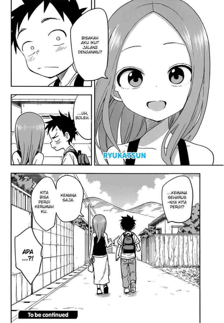 Karakai Jouzu no Takagi-san chapter 133 halaman 17