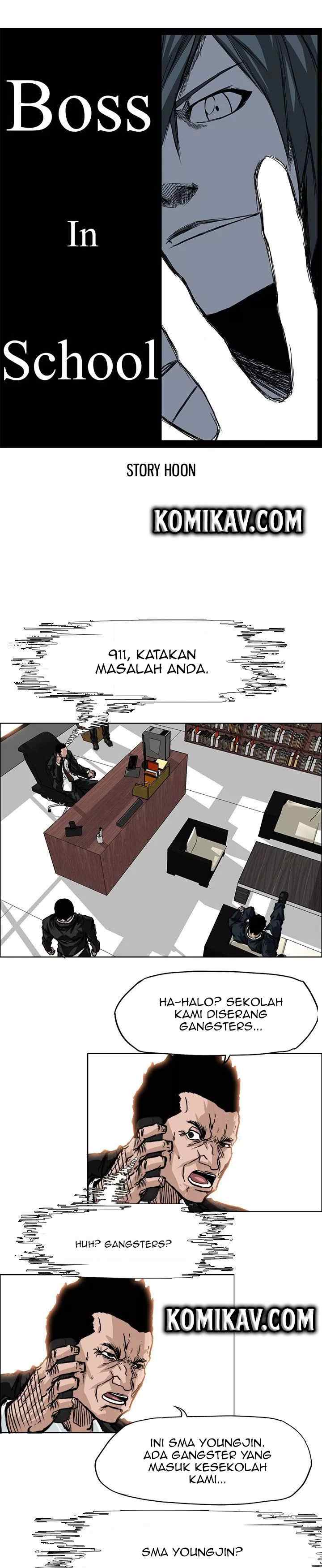 Boss in School chapter 56 halaman 16