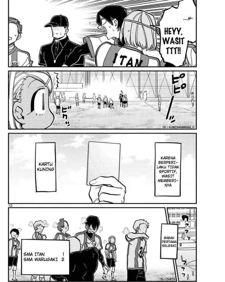 Komi-san wa Komyushou Desu chapter 350 halaman 10