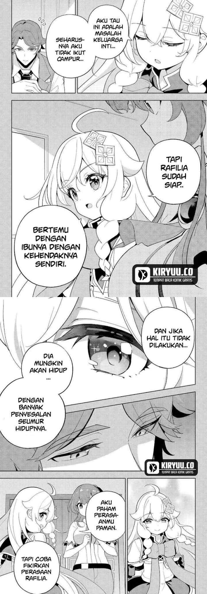 Chichi wa Eiyuu Haha wa Seirei Musume no Watashi wa Tenseisha chapter 67 halaman 4