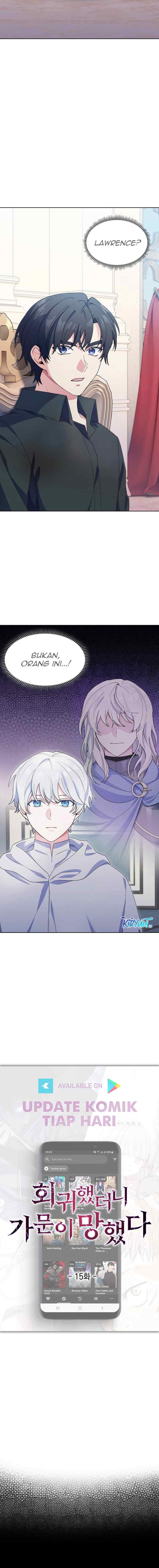 I Regressed to My Ruined Family chapter 15 halaman 7