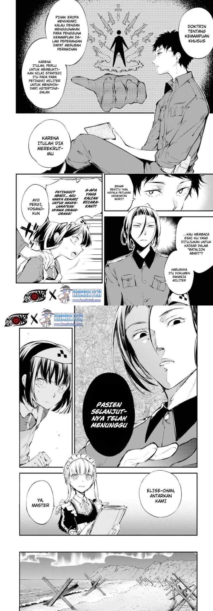 Bungou Stray Dogs chapter 65 halaman 14