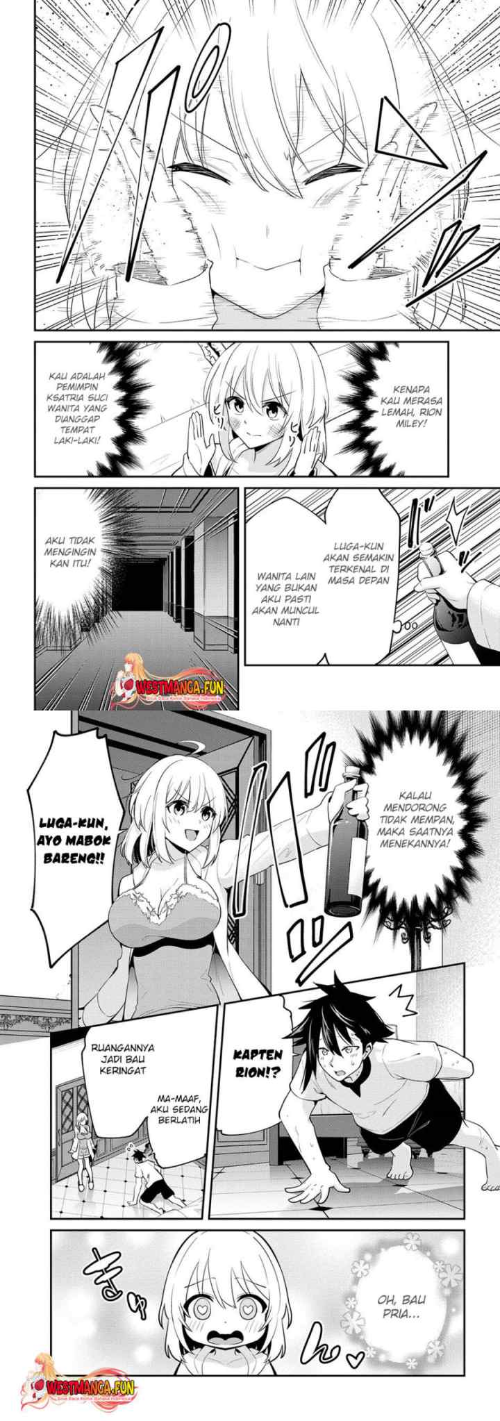 Seikishi ni Natta kedo Danchou no Oppai ga Sugosugite Kokoro ga Kiyomerarenai chapter 27 halaman 10