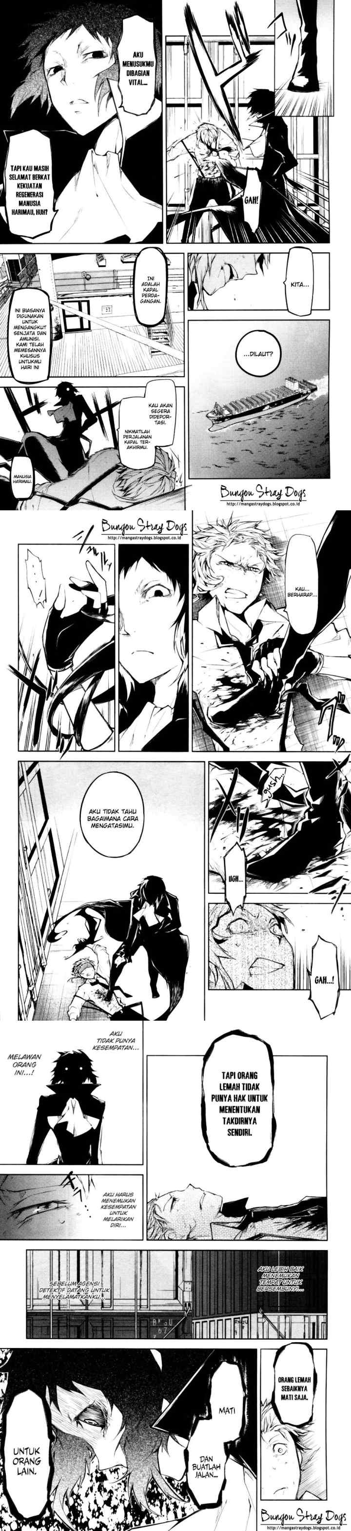 Bungou Stray Dogs chapter 11 halaman 10