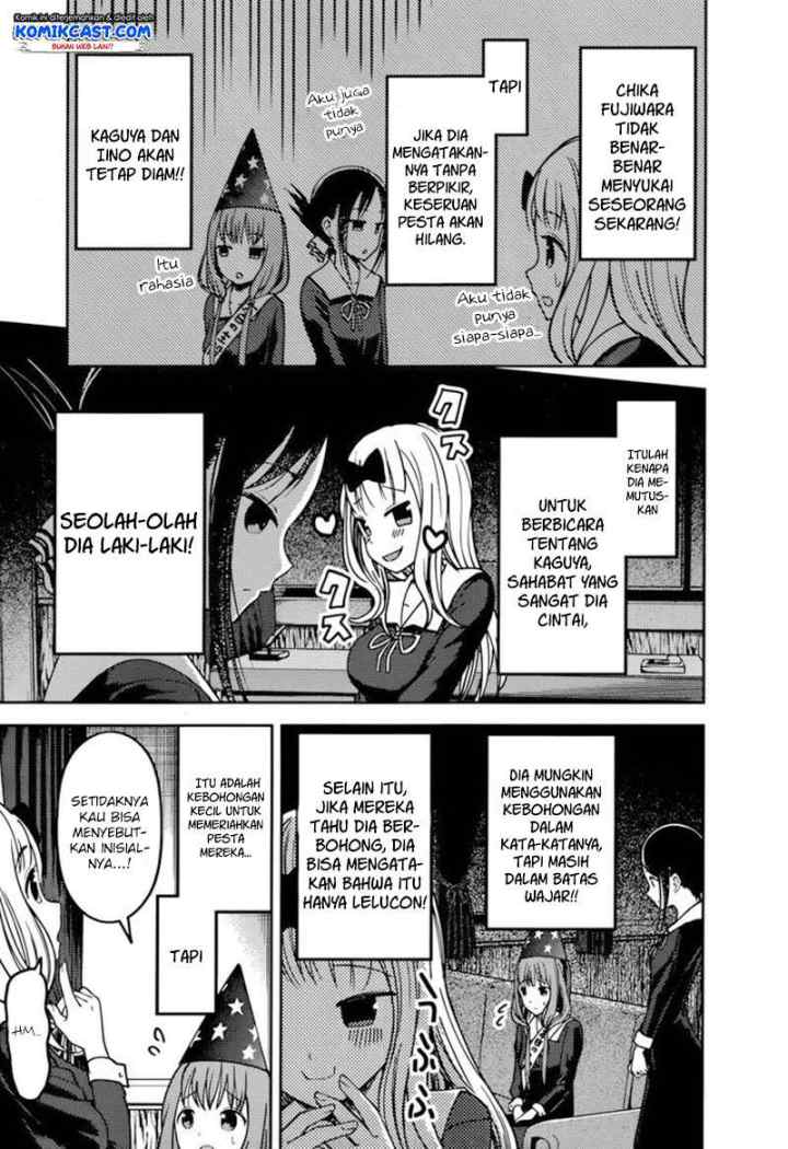 Kaguya-sama wa Kokurasetai: Tensai-tachi no Renai Zunousen chapter 77 halaman 6