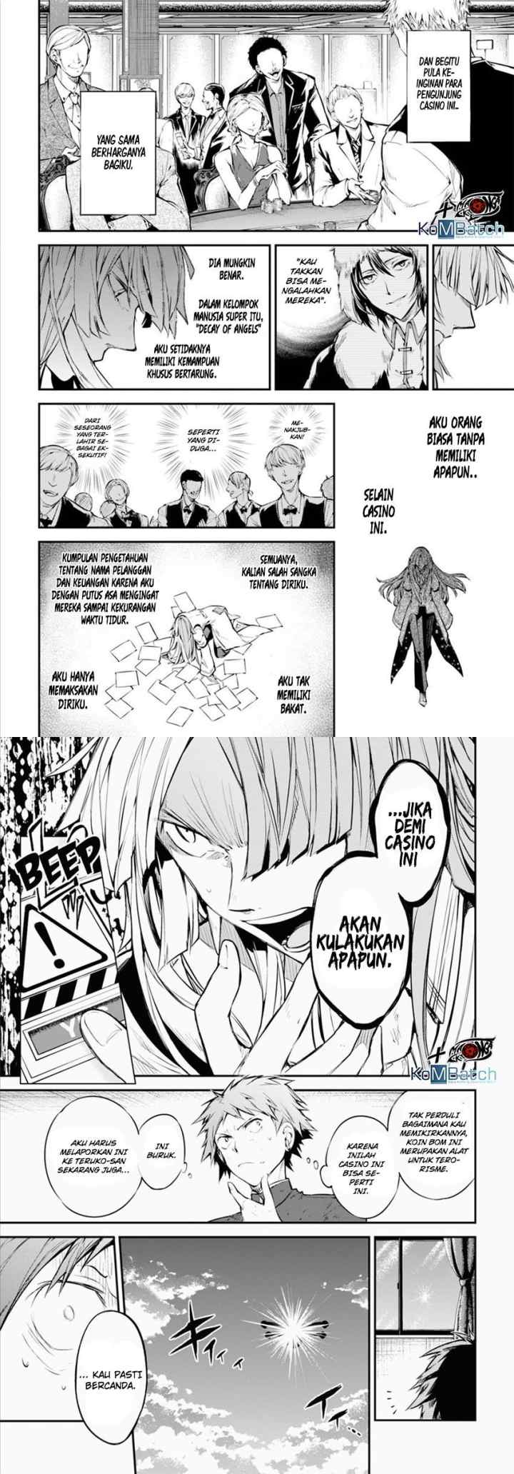 Bungou Stray Dogs chapter 73 halaman 14
