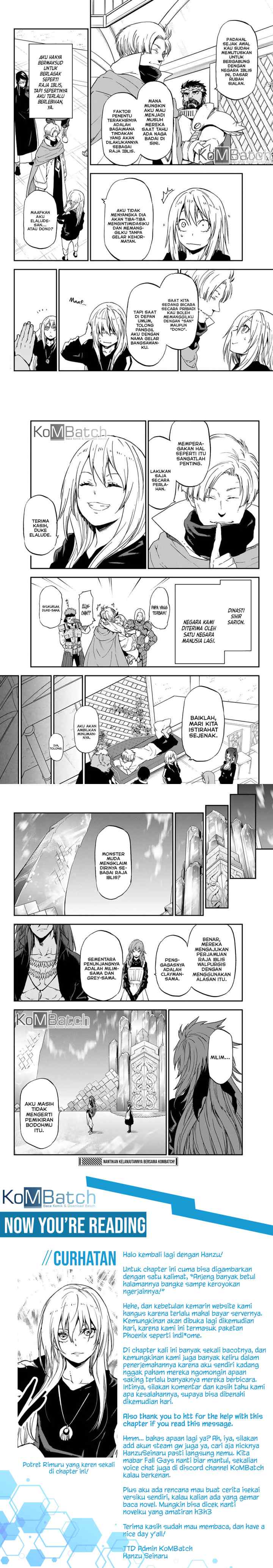 Tensei Shitara Slime Datta Ken chapter 74 halaman 16