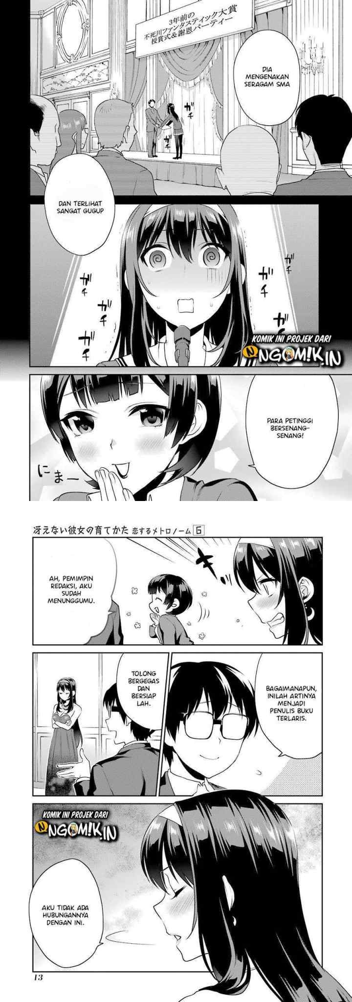 Saenai Heroine no Sodatekata: Koisuru Metronome chapter 27 halaman 8