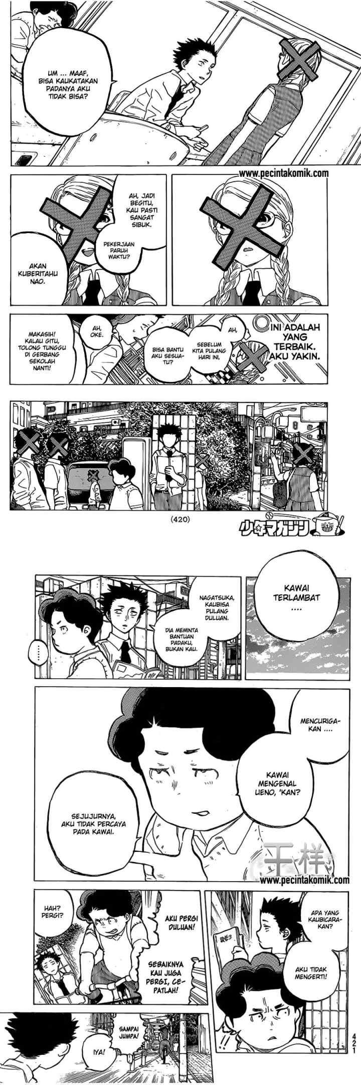 Koe no Katachi chapter 20 halaman 7