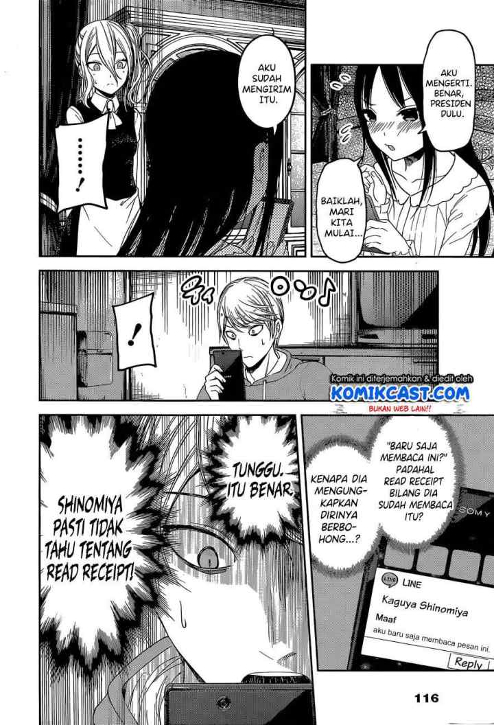 Kaguya-sama wa Kokurasetai: Tensai-tachi no Renai Zunousen chapter 102 halaman 11
