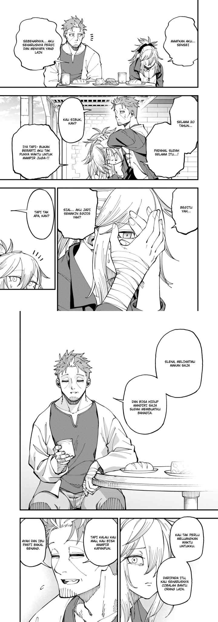 Katainaka no Ossan, Kensei ni Naru ~tada no inaka no kenjutsu shihan datta no ni, taisei shita deshi-tachi ga ore wo hottekurenai ken~ chapter 11 halaman 13