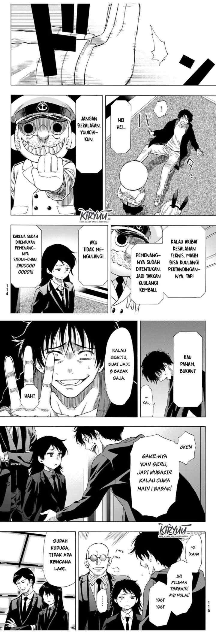 Tomodachi Game chapter 63 halaman 4