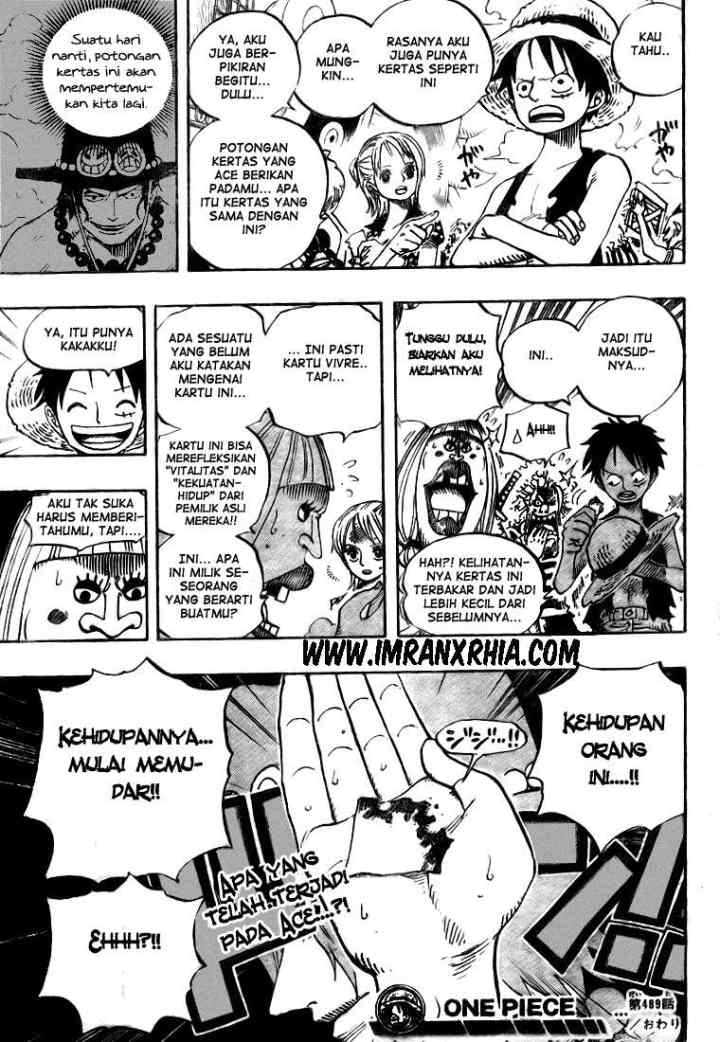 One Piece chapter 489 halaman 16