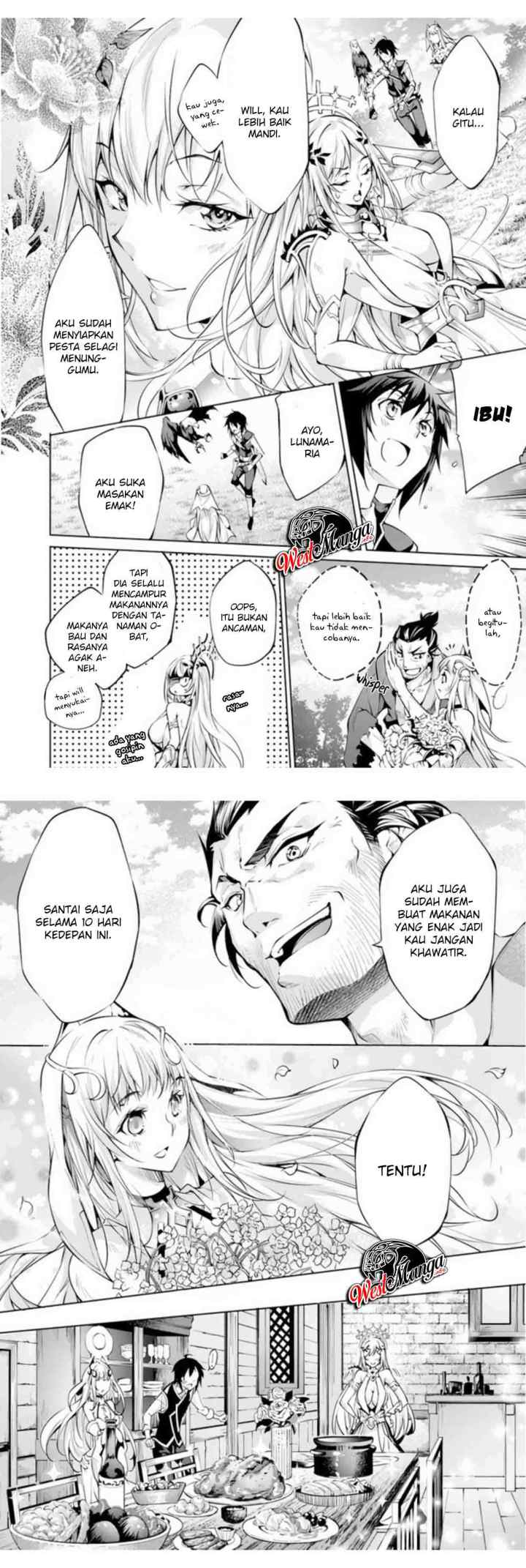 Kamigami ni Sodaterare Shimo no, Saikyou to Naru chapter 8 halaman 7