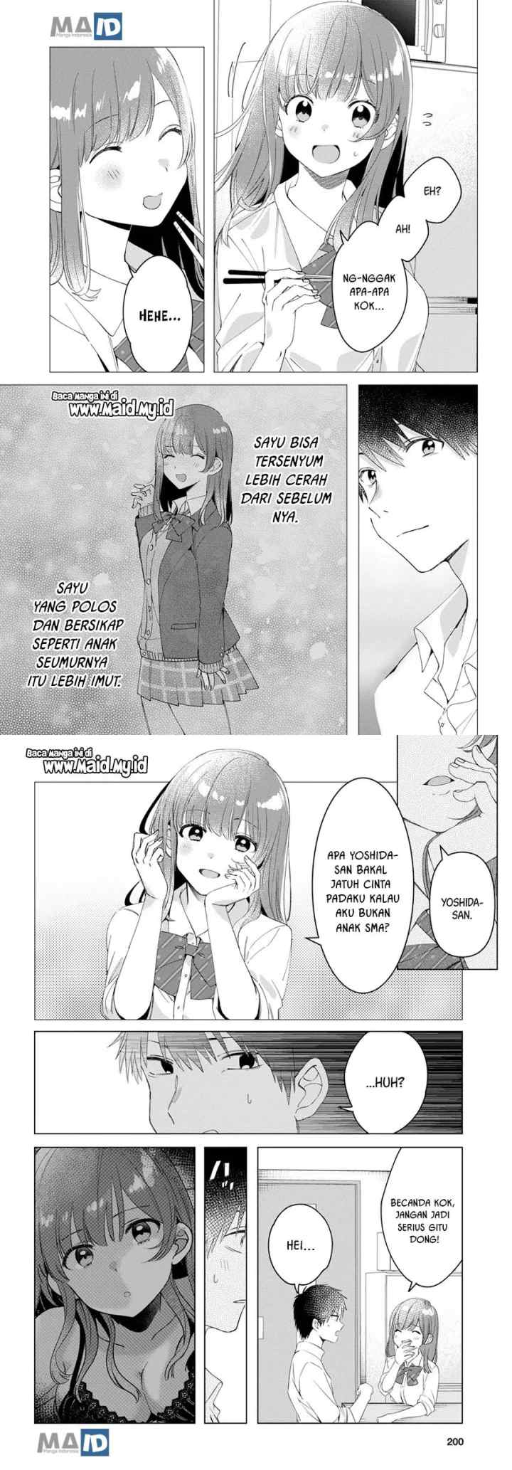 Hige Wo Soru. Soshite Joshikosei Wo Hirou chapter 10 halaman 12