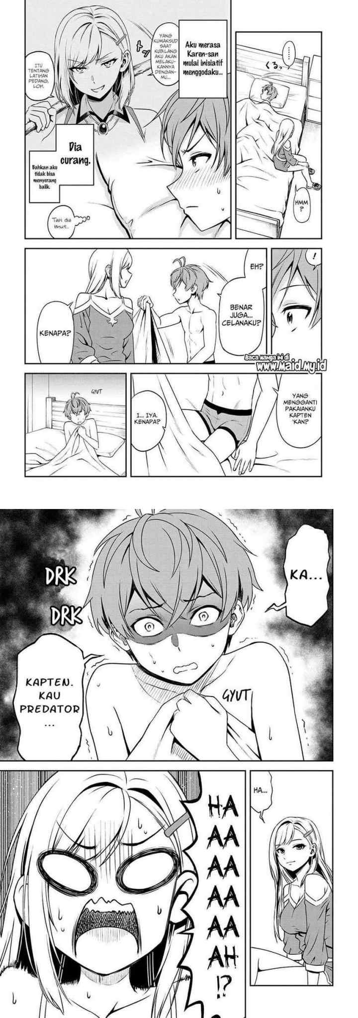 Toshiue Elite Onna Kishi Ga Boku No Mae De Dake Kawaii chapter 8.2 halaman 5