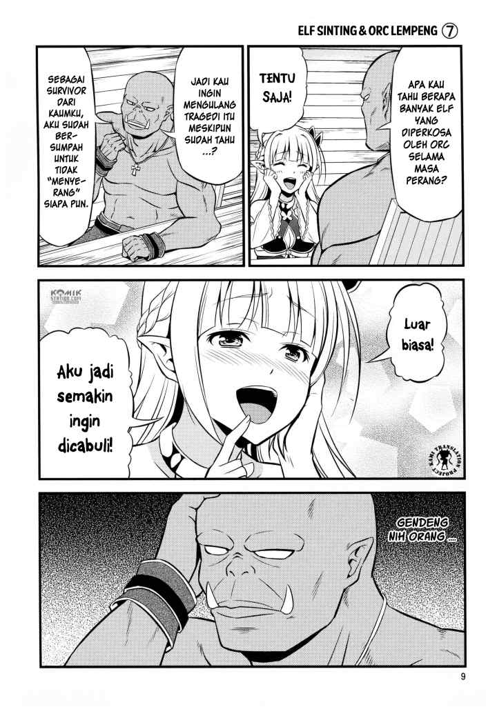 Hentai Elf to Majime Orc chapter 1 halaman 9