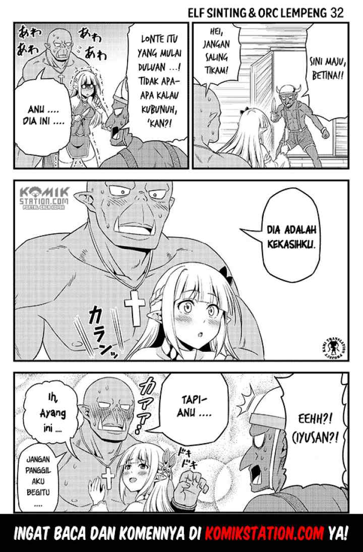 Hentai Elf to Majime Orc chapter 4 halaman 9