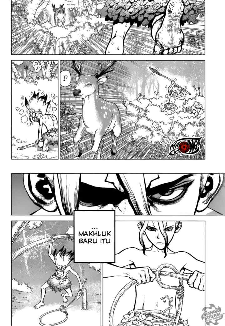 Dr. Stone chapter 13 halaman 17
