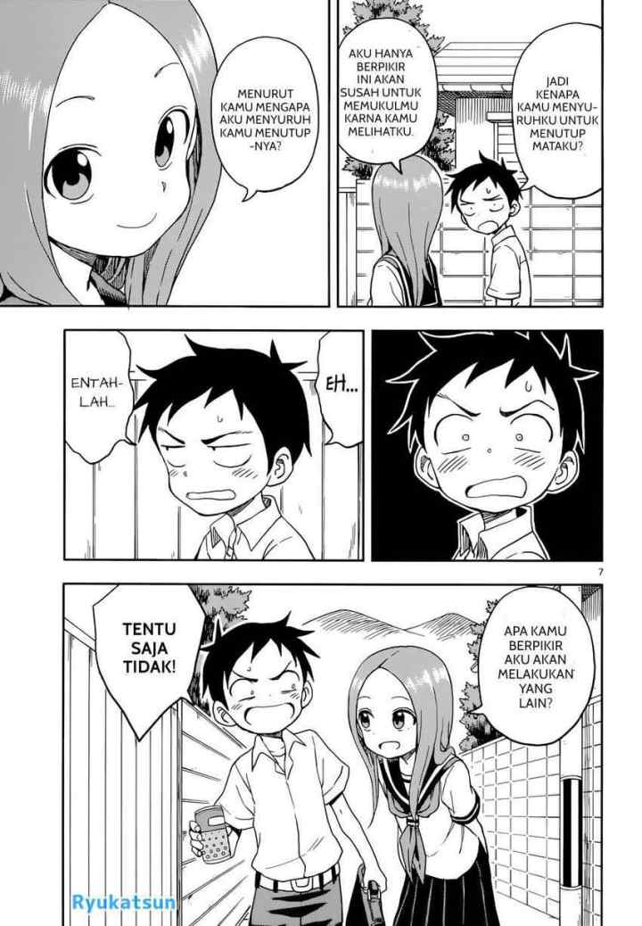 Karakai Jouzu no Takagi-san chapter 90 halaman 8
